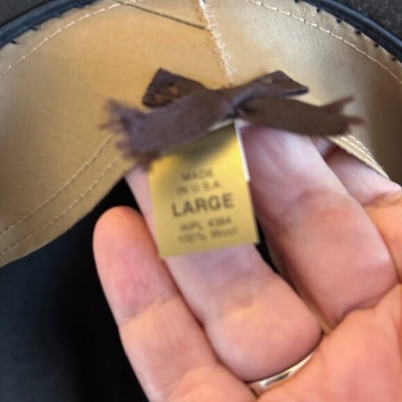 Wool Safari Hat - Brown - Picture 7 of 8